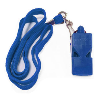 META Whistle Plastic Classic With Lanyard
