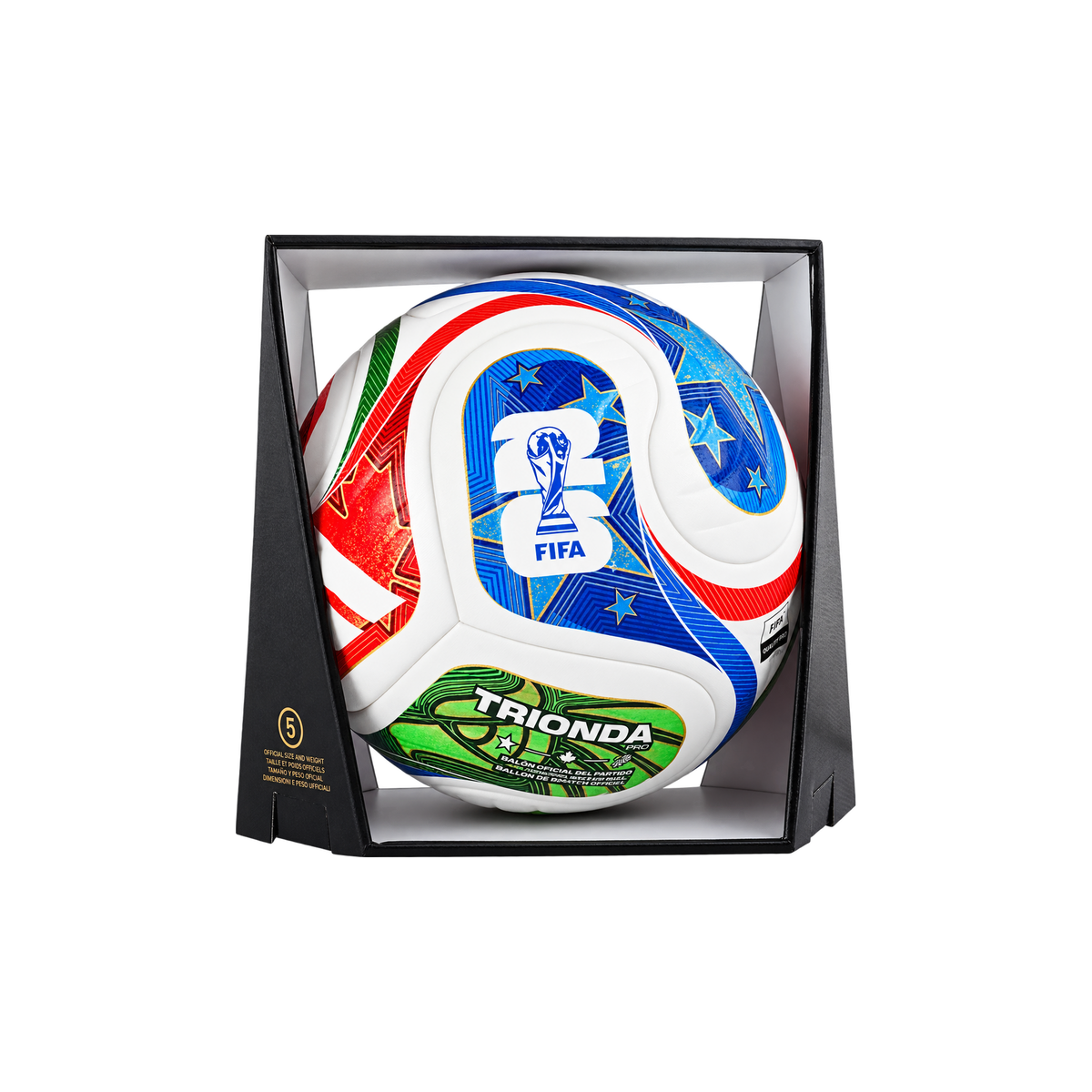adidas pasaules kausa futbola bumba Trionda PRO — attēls 1