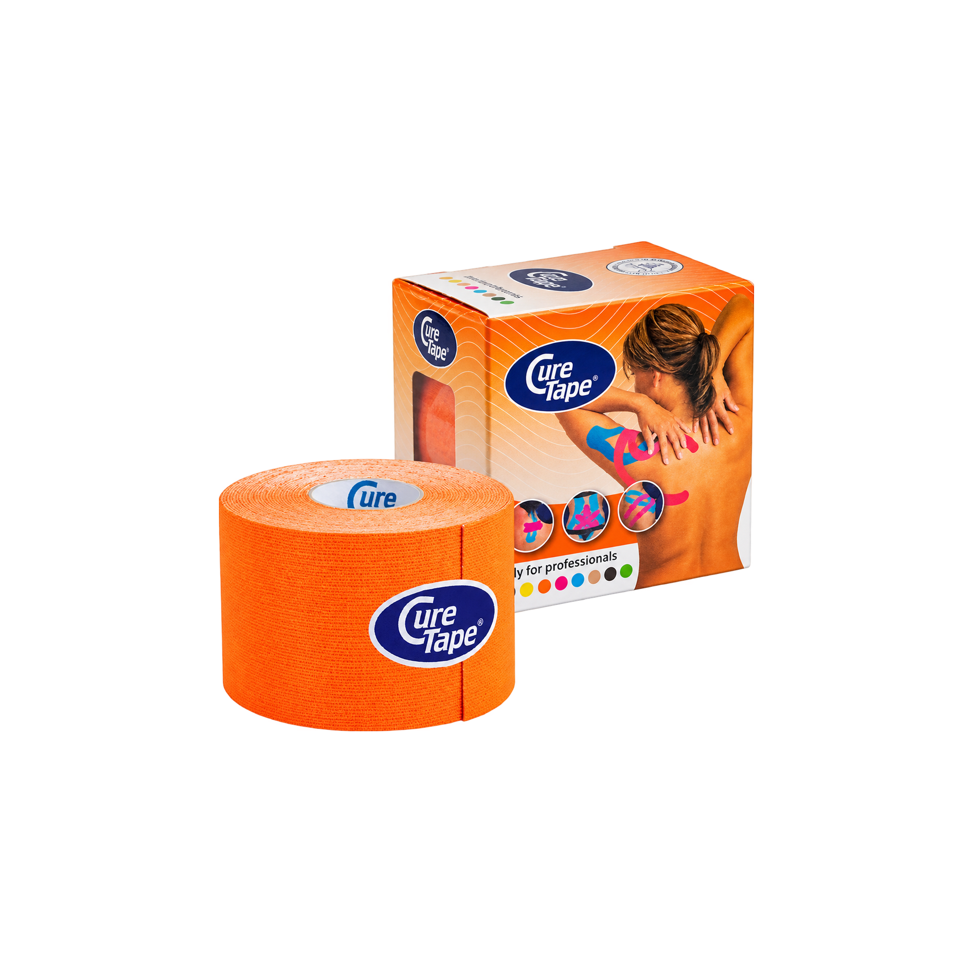 CureTape CLASSIC oranžs teips