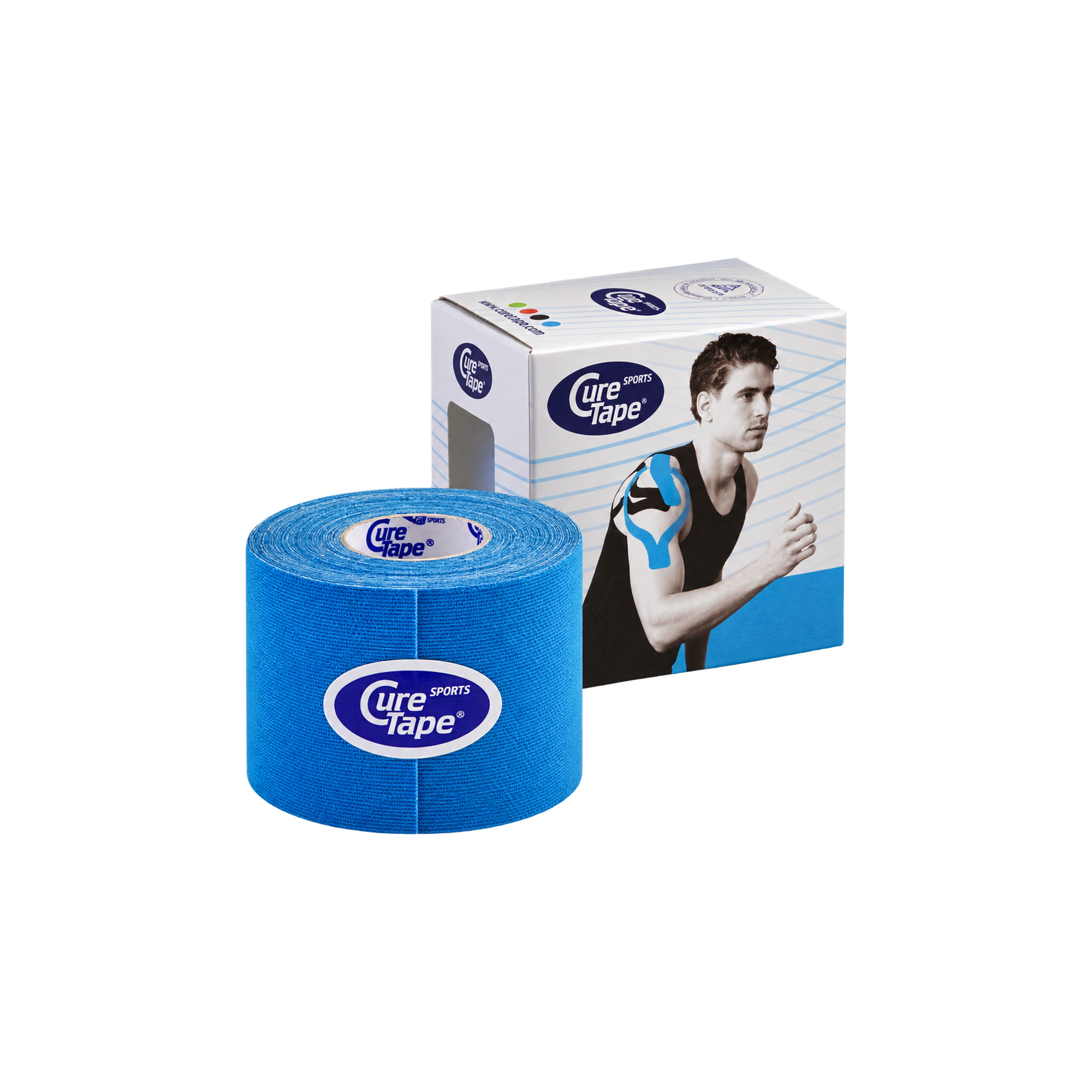 CureTape SPORT zils teips