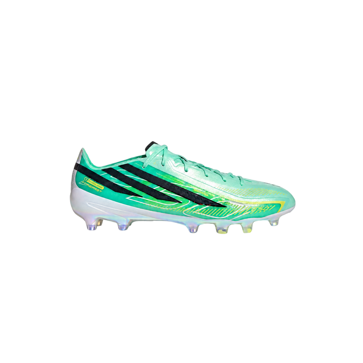 adidas F50 Hyperfast Elite AG futbola apavi — sānskats
