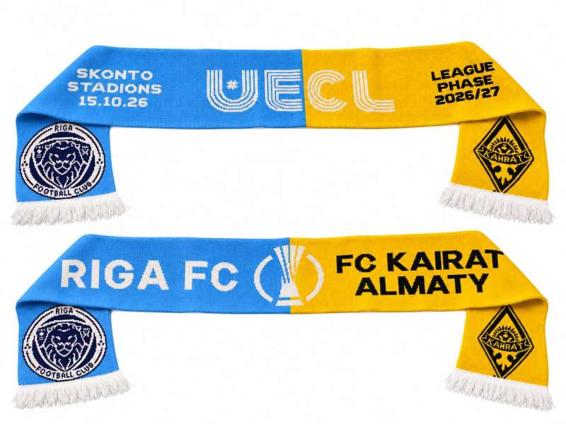 Riga FC spēles šalle — FC Kairat Almaty